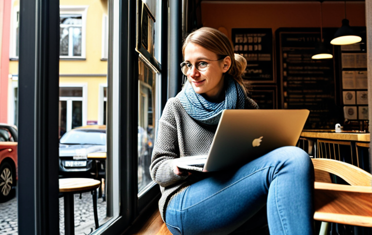 독일 생활비 정보 - Apartment Hunting in Berlin**
"A young professional woman, fully clothed in a modest but stylish ou...