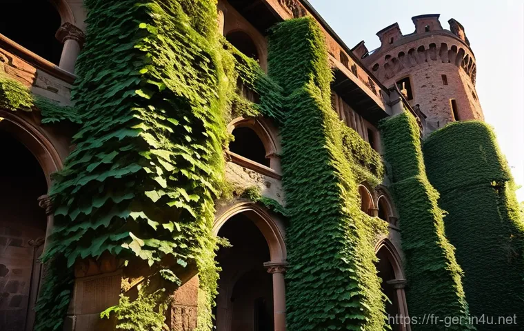 하이델베르크 성 - **Heidelberg Castle's Enduring Beauty in Ruin:**
"A majestic, romantic ruin of Heidelberg Castle...