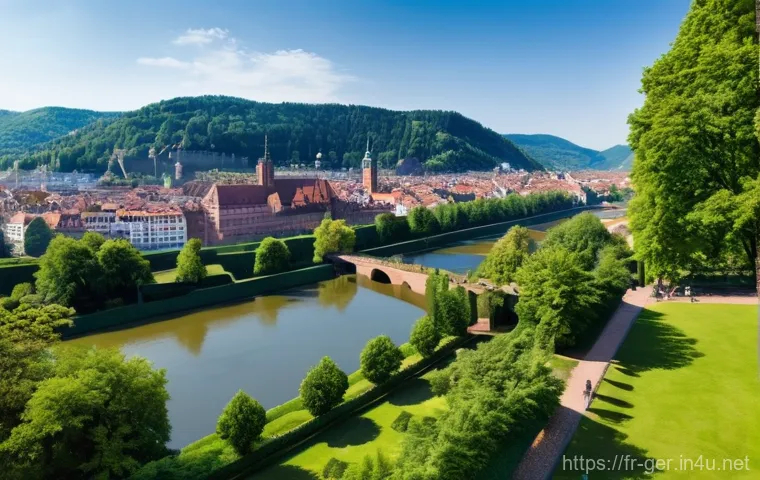 하이델베르크 성 - **The Great Tun with Perkeo, Guardian of Wine:**
    "An awe-inspiring interior view of the historic...